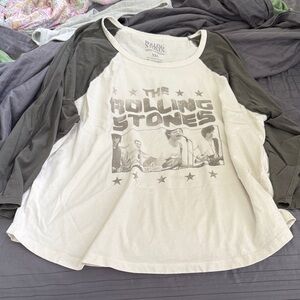 Rolling Stones Graphic Raglan Tee